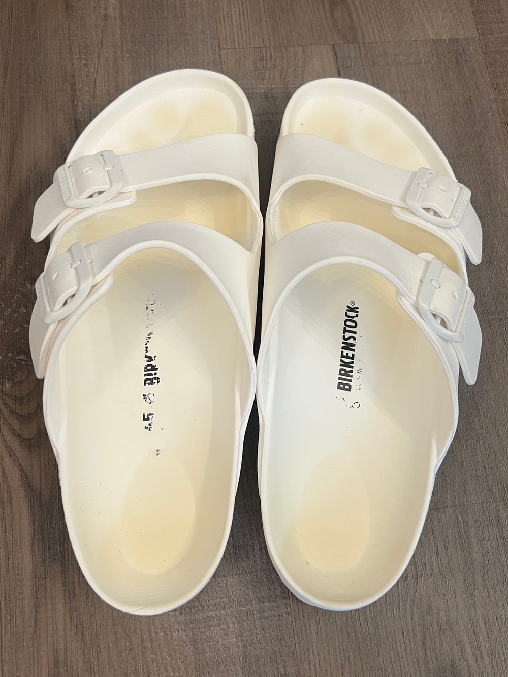 Birkenstock Arizona EVA Sandals - White - Picture 4 of 5